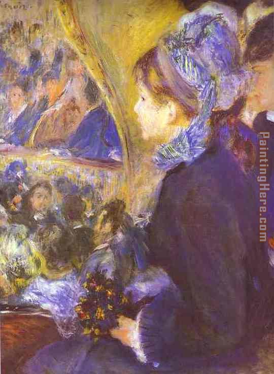 The First Outing painting - Pierre Auguste Renoir The First Outing art painting